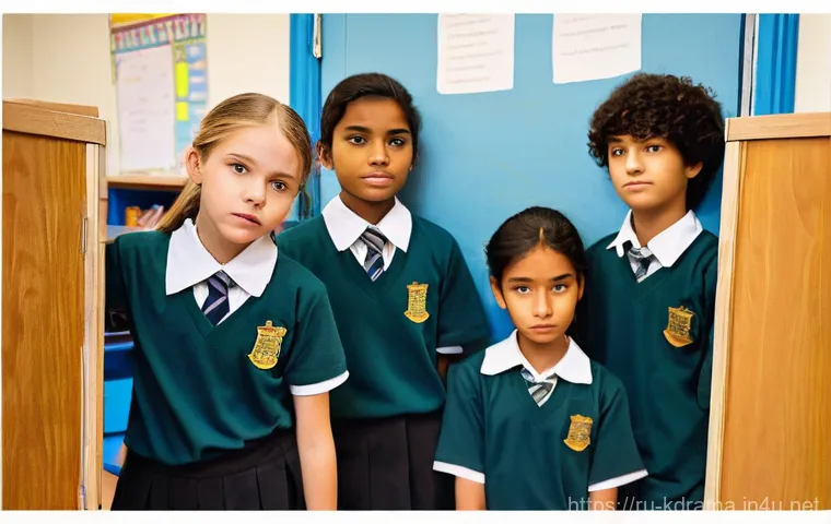 드라마  지금 우리 학교는  좀비물의 차별화 - **Prompt 2: The Dual Nature of a "Hambie" Student**
    "A close-up, dynamic portrait of a teenage g...