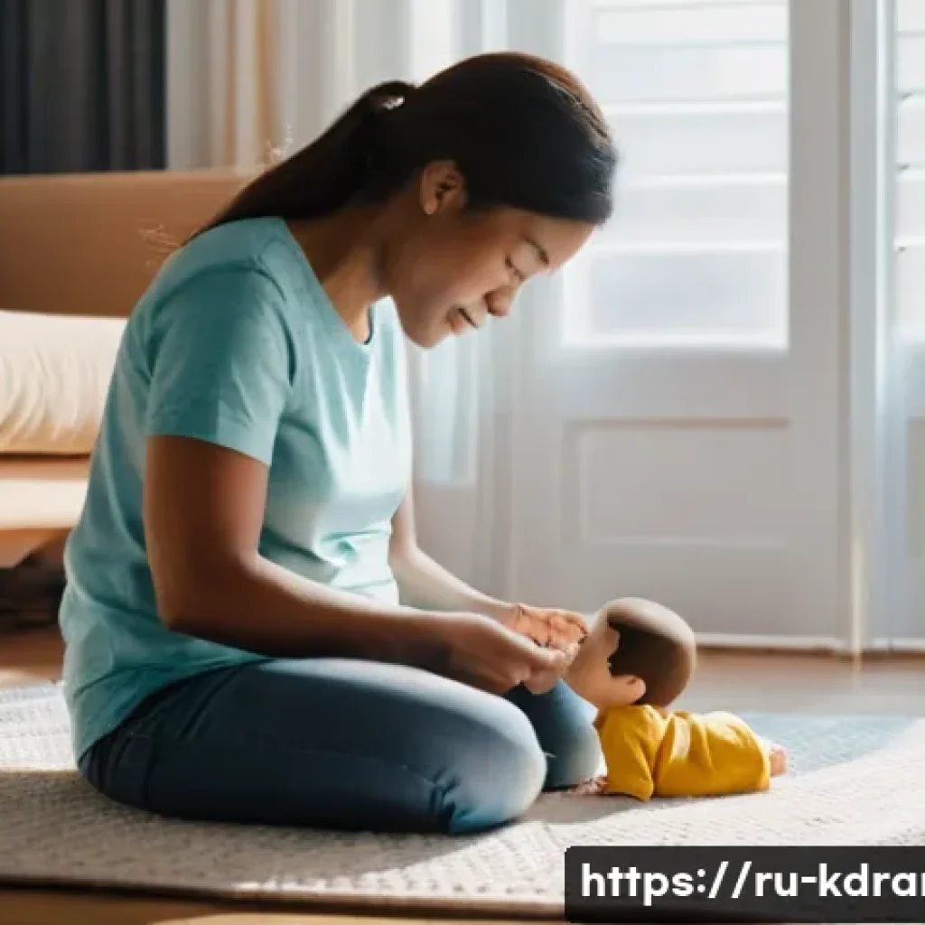 드라마  하이바이 마마 의 가족 사랑과 환생 테마 - **Prompt:** A heartwarming, emotionally resonant scene depicting a mother's invisible presence watch...