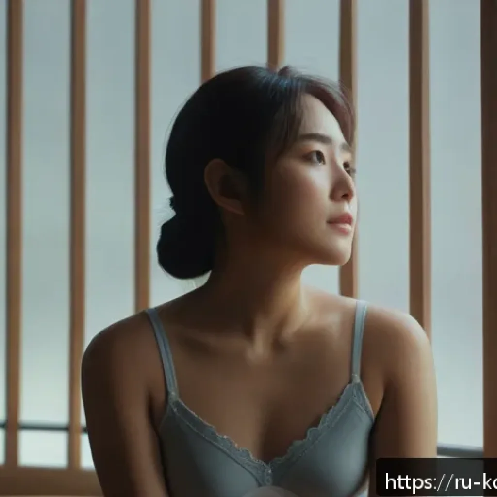 드라마 장난스런 키스 일본 원작과의 차이 - A delicate and realistic portrait of a Japanese female protagonist from a romantic drama, wearing mo...