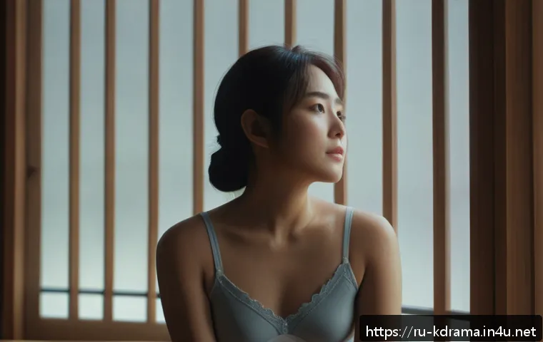 드라마 장난스런 키스 일본 원작과의 차이 - A delicate and realistic portrait of a Japanese female protagonist from a romantic drama, wearing mo...